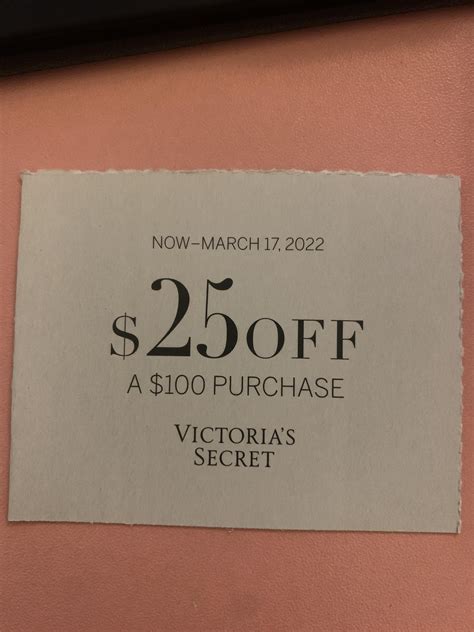 victoria secret 25 off